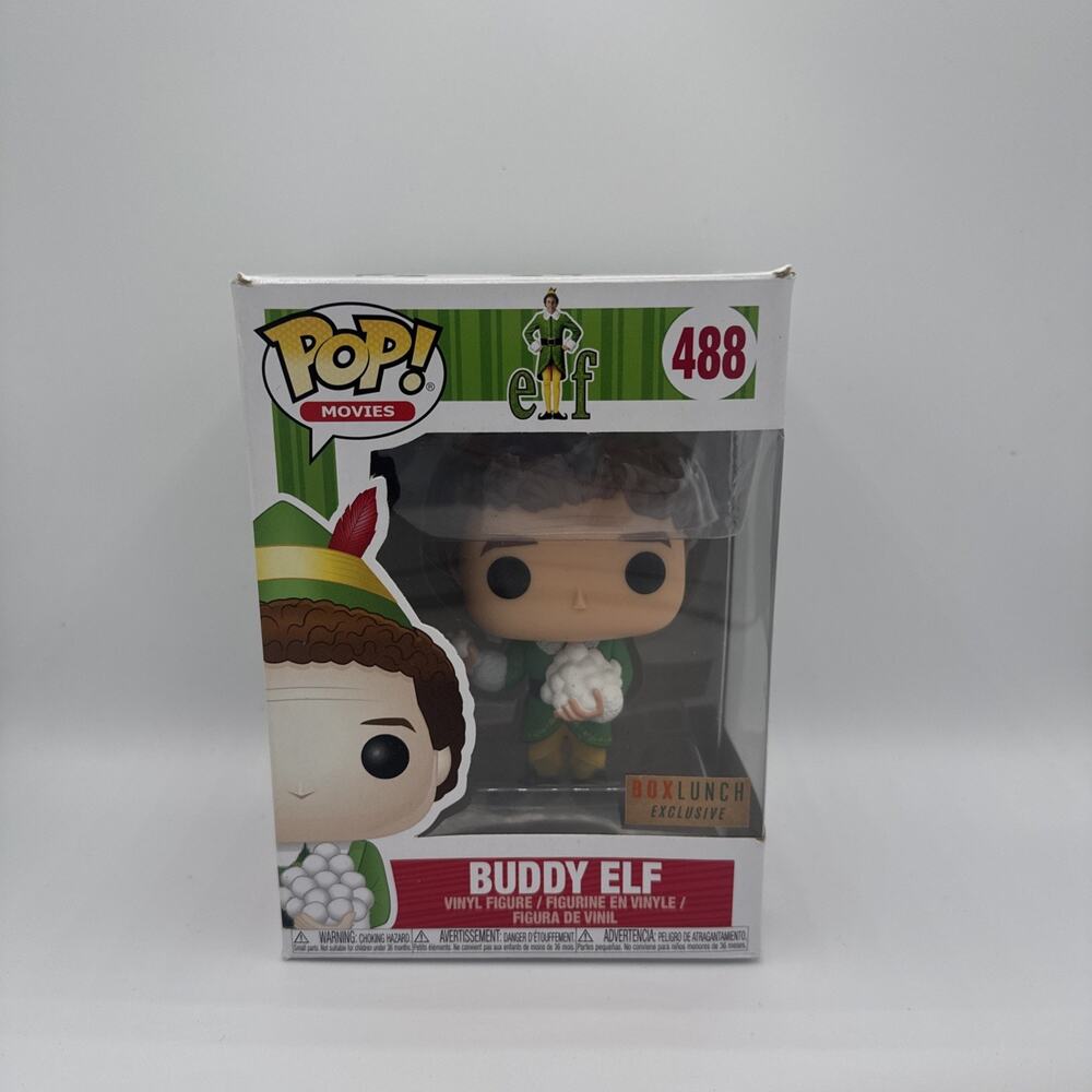 Funko Pop! Movies: Elf - Buddy Elf #488 (w/ Snowballs) - Box Lunch (Exclusive)